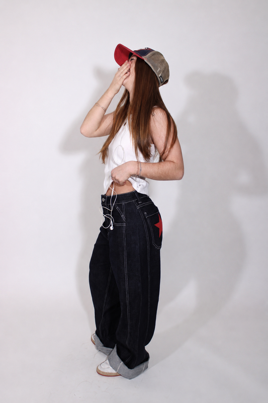 Jean Nila rouge