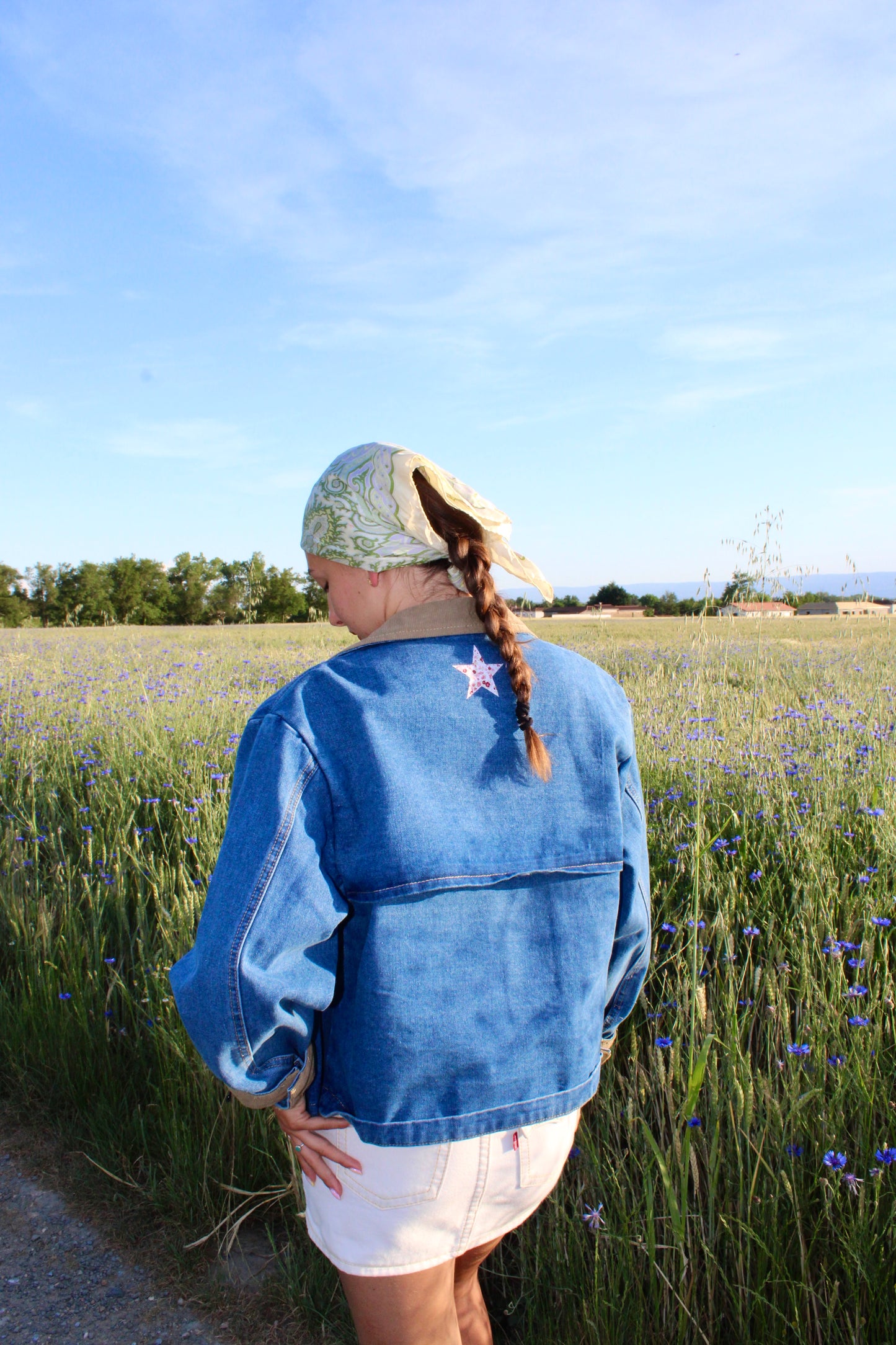 Trench Diane denim Liberty