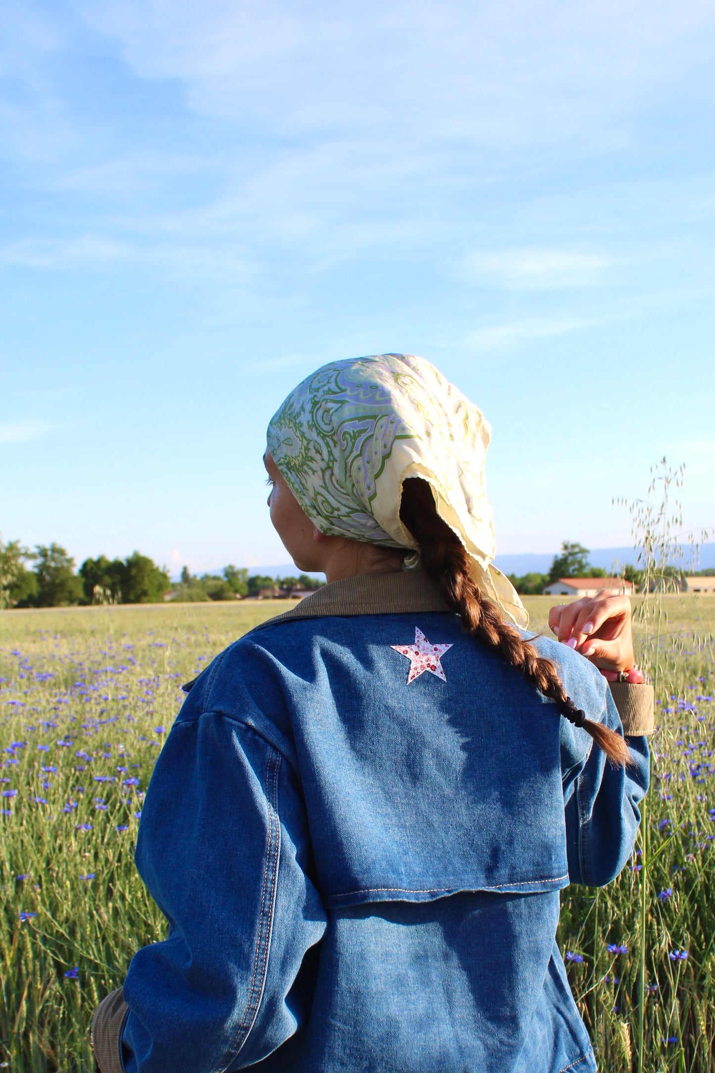 Trench Diane denim Liberty