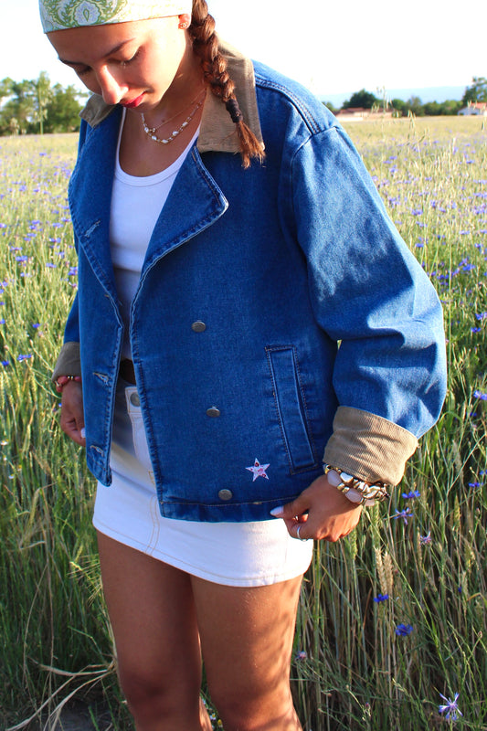 Trench Diane denim Liberty